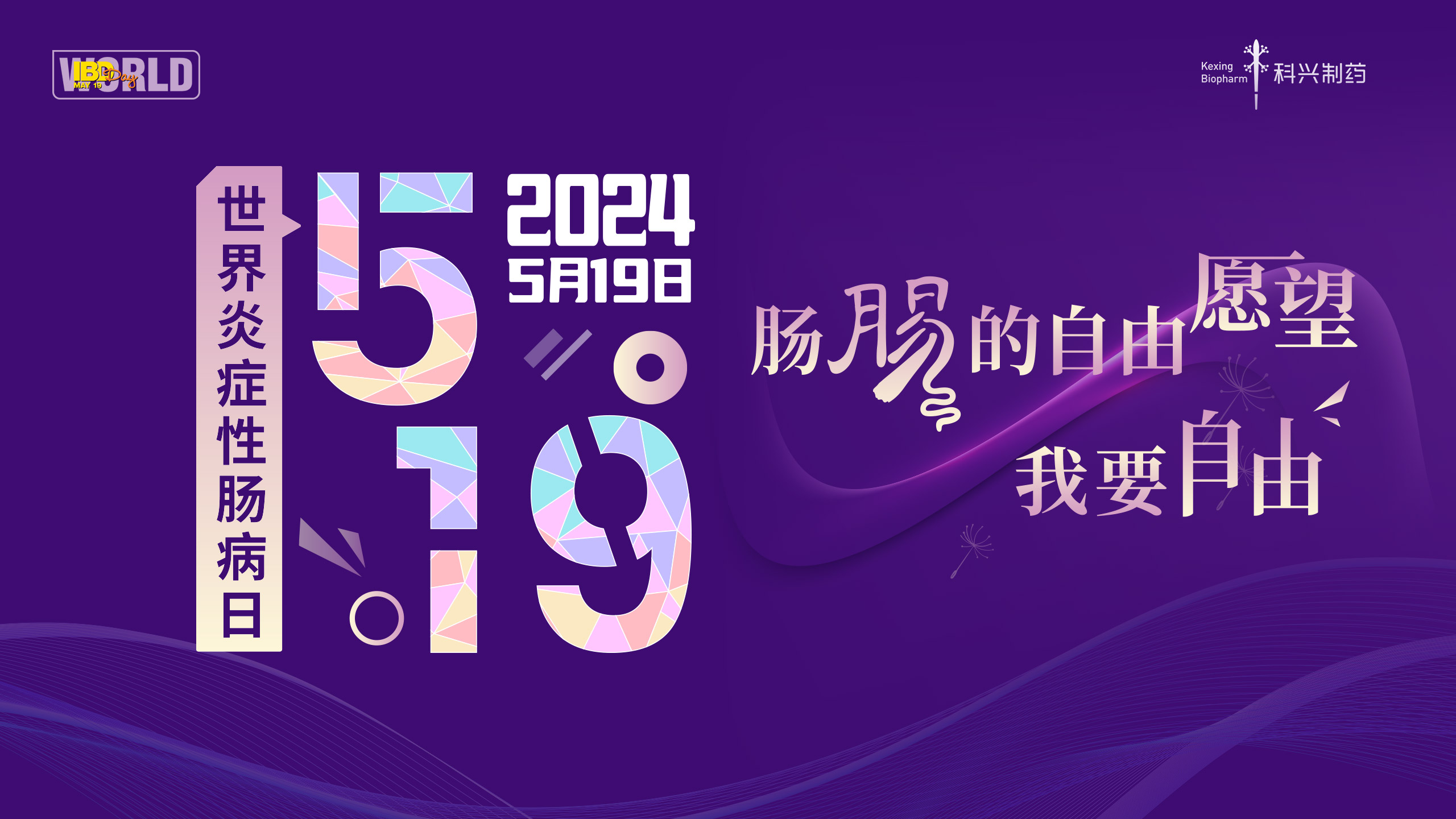 5.19世界炎癥性腸病日 | 愛在鵬城，點亮紫色